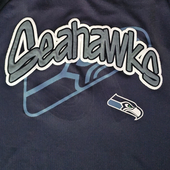 No HudIdle NFL Seattle Seahawks Est 76 Throwback Jersey Size XXL - Picture 5 of 11